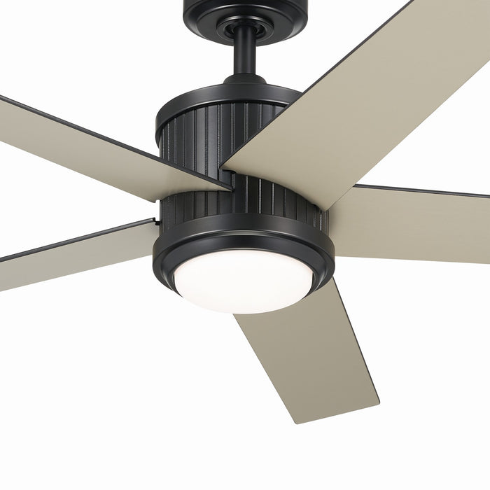 Kichler 300048SBK 48" Ceiling Fan, Satin Black