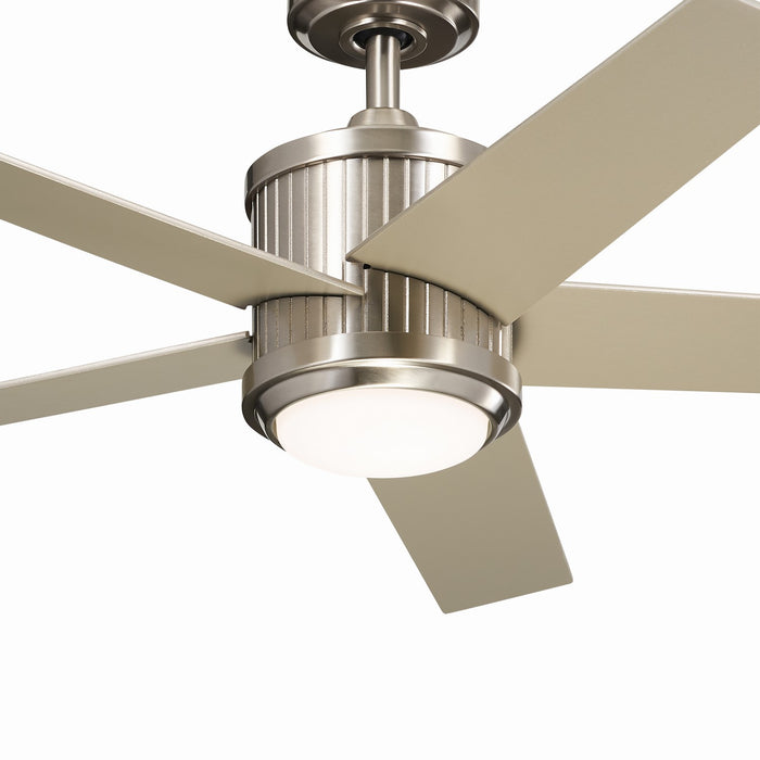 Kichler 300048BSS 48" Ceiling Fan, Brushed Stainless Steel