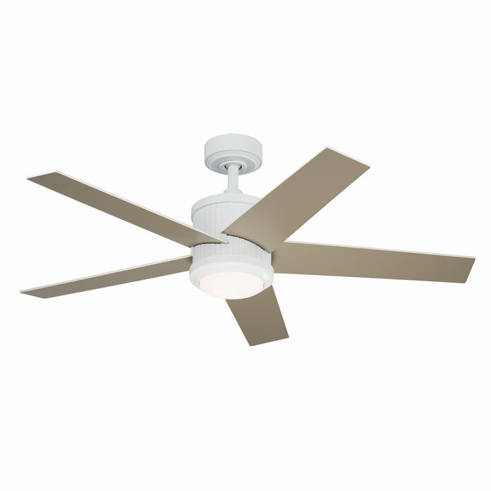 Kichler 300048MWH 48" Ceiling Fan, Matte White