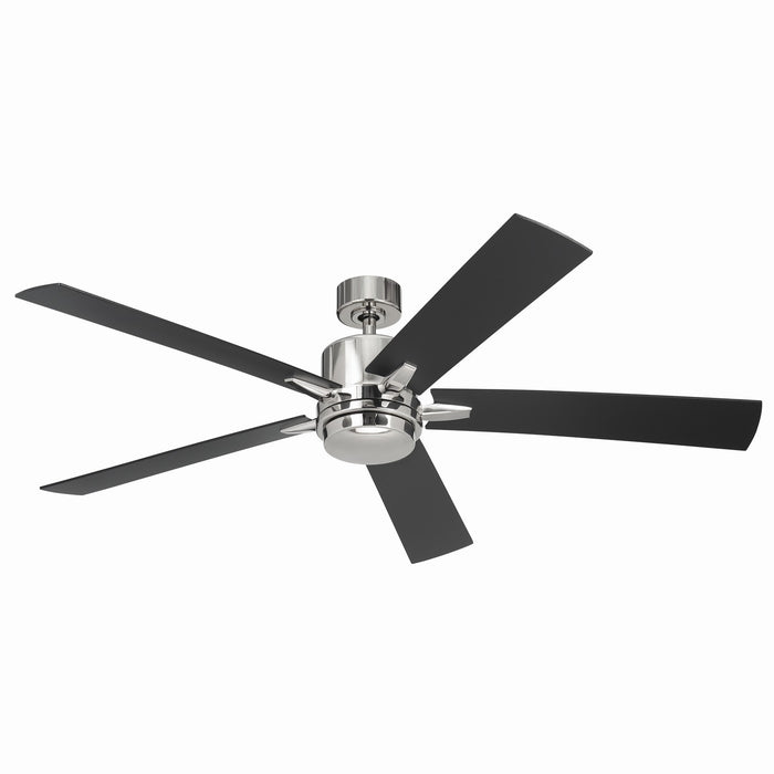 Kichler 330060PN 60" Ceiling Fan, Polished Nickel