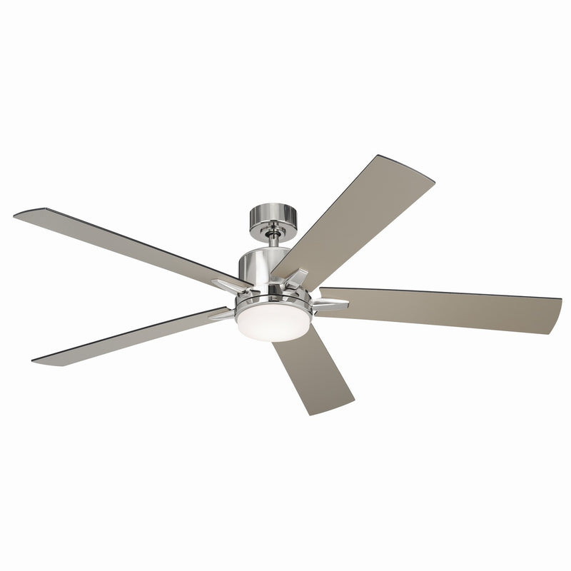 Kichler 330060PN 60" Ceiling Fan, Polished Nickel