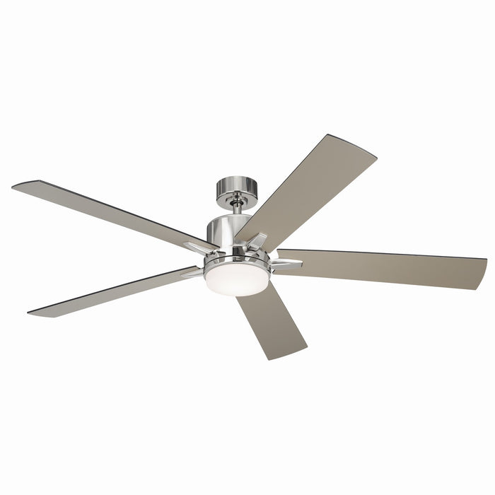 Kichler 330060PN 60" Ceiling Fan, Polished Nickel