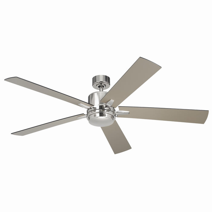 Kichler 330060PN 60" Ceiling Fan, Polished Nickel