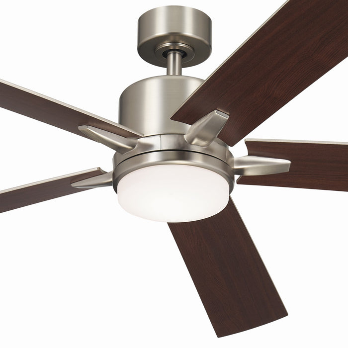 Kichler 330060NI 60" Ceiling Fan, Brushed Nickel