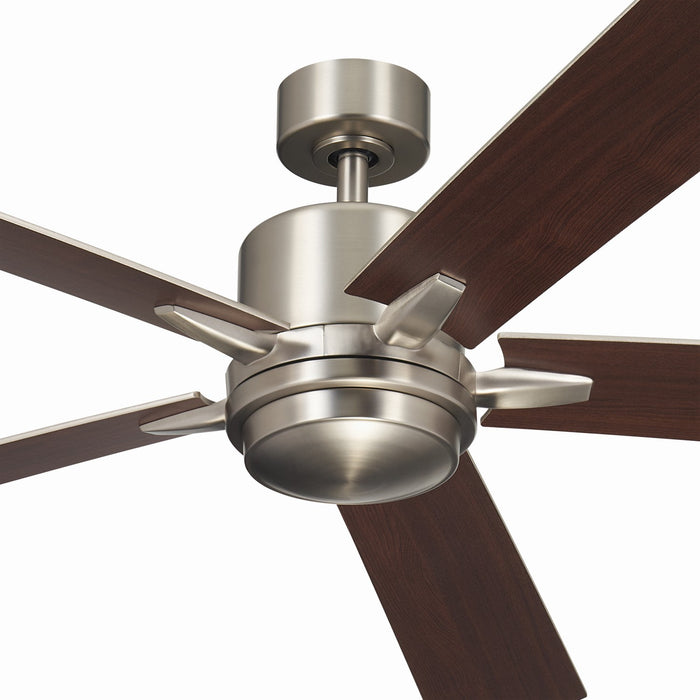 Kichler 330060NI 60" Ceiling Fan, Brushed Nickel