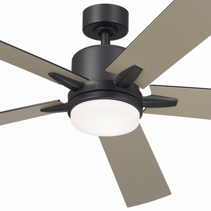 Kichler 330060SBK 60" Ceiling Fan, Satin Black