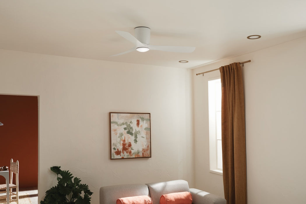 Kichler 300154MWH 54" Ceiling Fan, Matte White