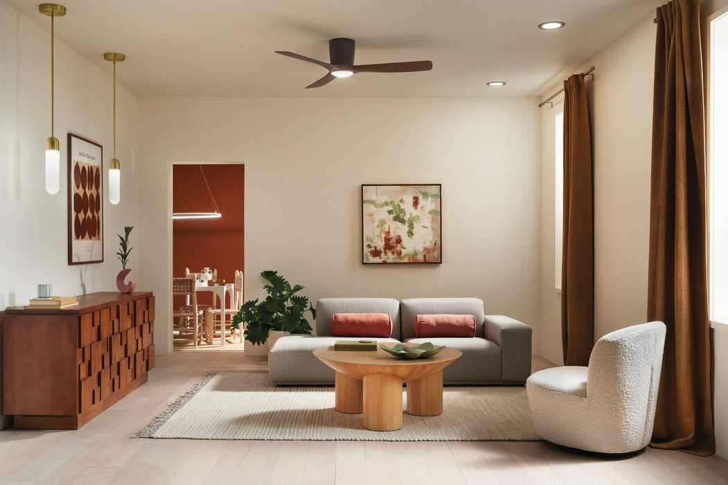 Kichler 300154SNB 54" Ceiling Fan, Satin Natural Bronze