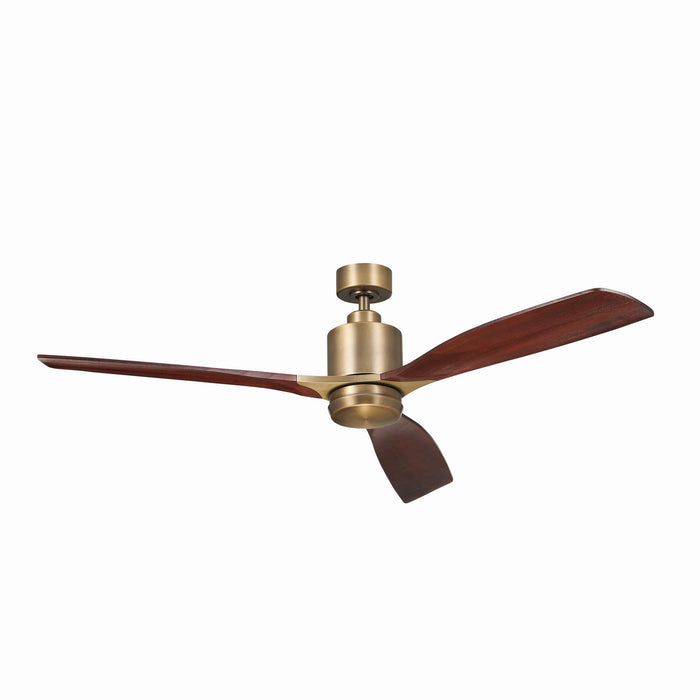 Kichler 300075NBR 60" Ceiling Fan, Brushed Natural Brass
