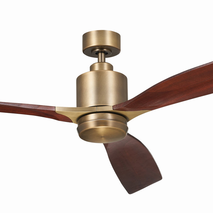 Kichler 300075NBR 60" Ceiling Fan, Brushed Natural Brass