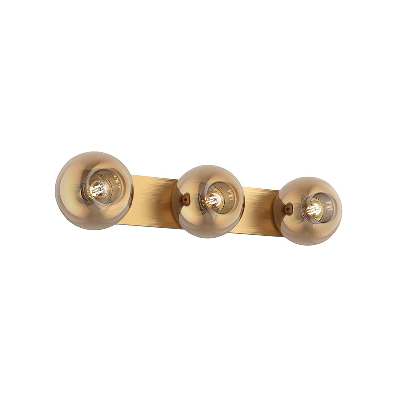 Kuzco Lighting VL57532-BG/CP Three Light Vanity, Brushed Gold/Copper