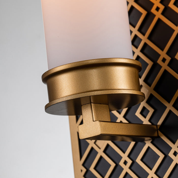 Lucas + McKearn BB1185LG-1 One Light Bath, Lacquered Gold