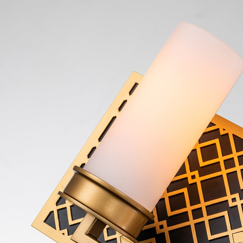 Lucas + McKearn BB1185LG-2 Two Light Bath, Lacquered Gold