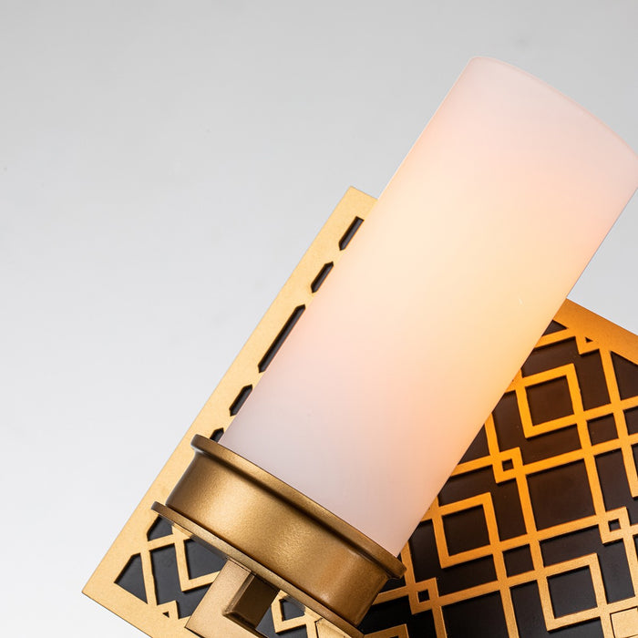 Lucas + McKearn BB1185LG-2 Two Light Bath, Lacquered Gold