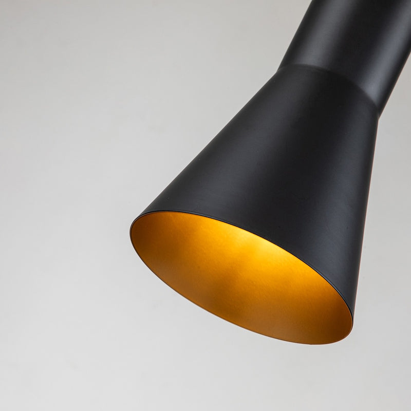 Lucas + McKearn PD00117B-1 One Light Pendant, Matte Black