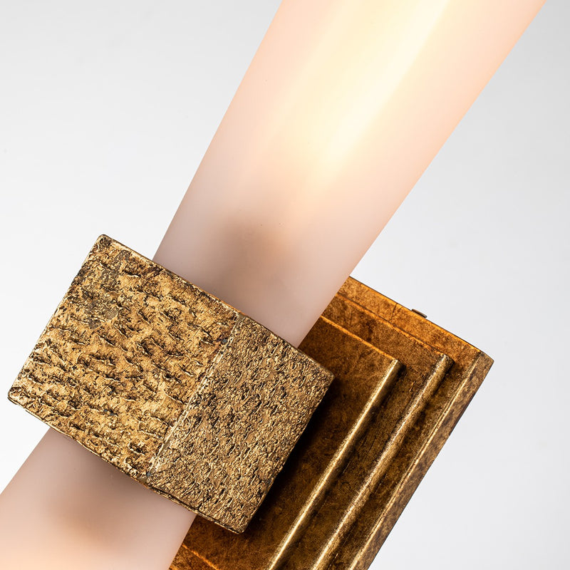 Lucas + McKearn BB0958G-2 Two Light Bath, Gold Leaf