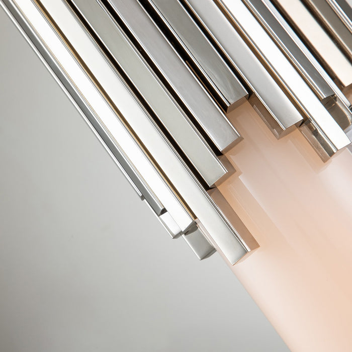 Lucas + McKearn BB0517PN-2 One Light Bath, Polished Nickel