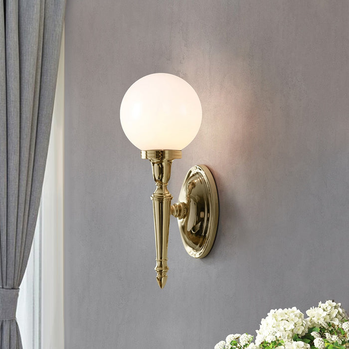 Lucas + McKearn BB-DRYDEN4-PB LED Bath Light, Polished Brass