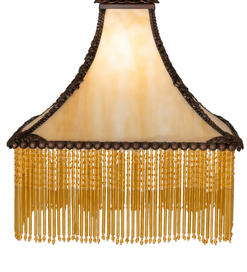 Meyda Tiffany 15488 Shade, Craftsman Brown/Mahogany Bronze