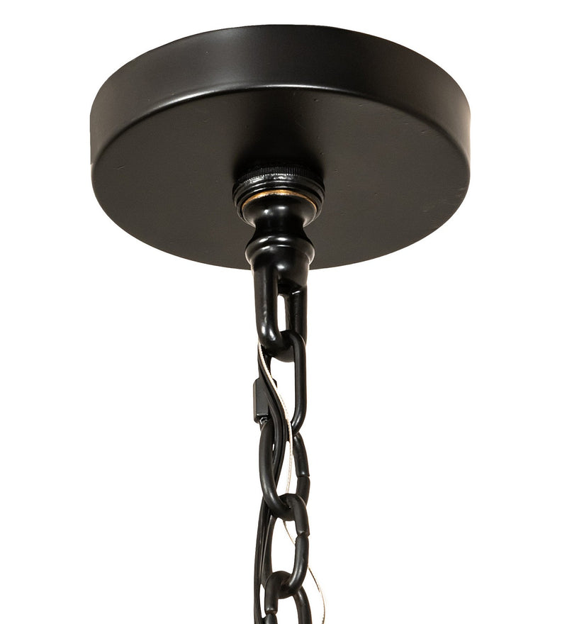 Meyda Tiffany 229429 12 Light Pendant, Solar Black