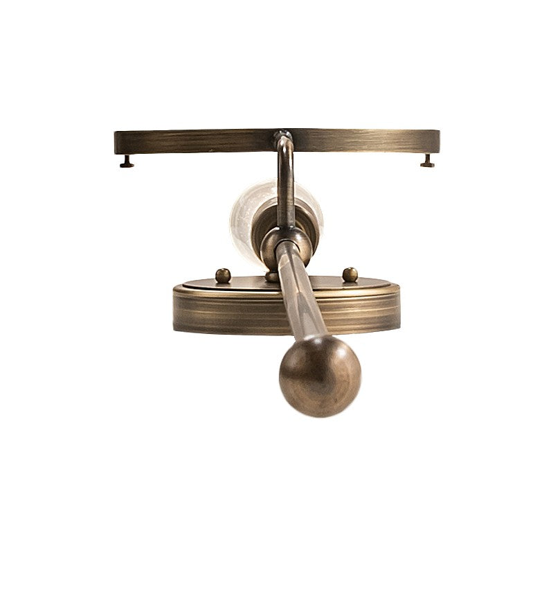 Meyda Tiffany 253080 LED Wall Sconce, Hilighted Craftsman Brown