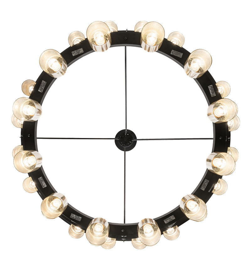 Meyda Tiffany 255211 LED Chandelier, Blackwash