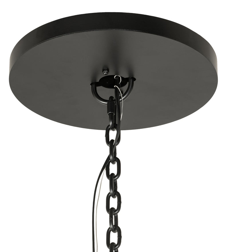 Meyda Tiffany 255211 LED Chandelier, Blackwash