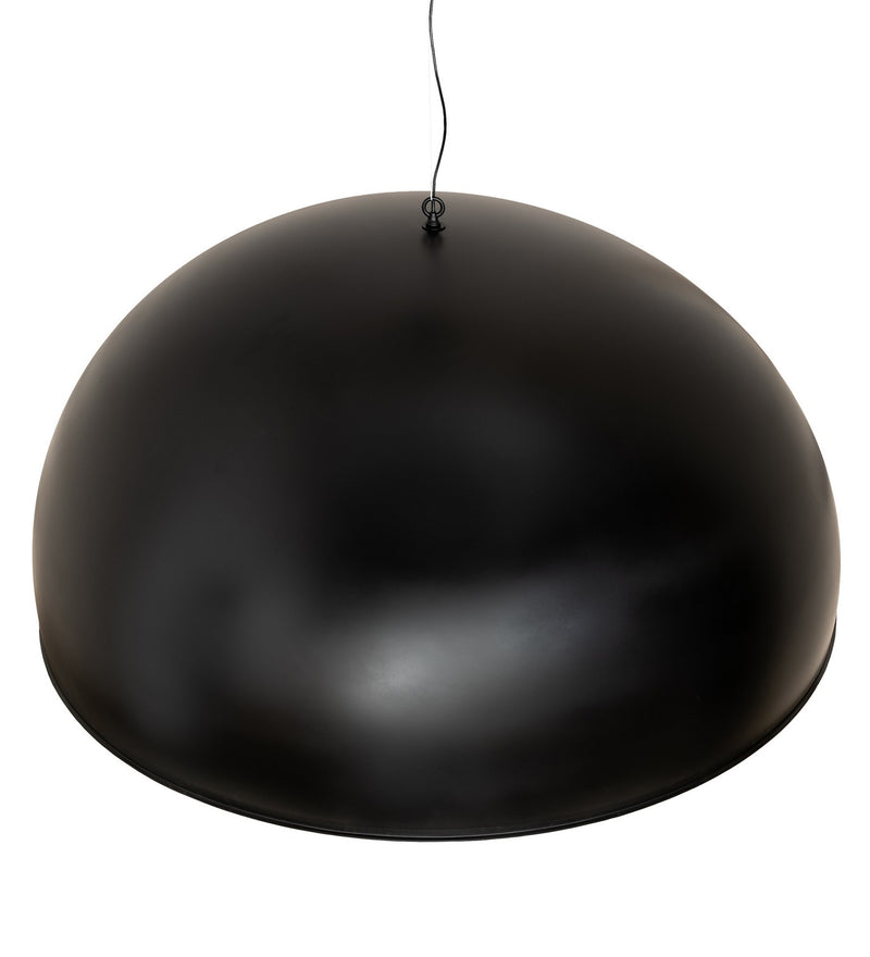Meyda Tiffany 256512 One Light Pendant, Flat Black And Copper