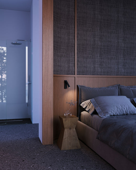 Sonneman 3360.97 LED Wall Lamp, Textured Black