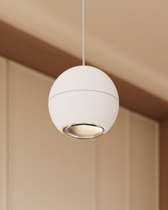 Sonneman 7505.98 LED Pendant, Textured White