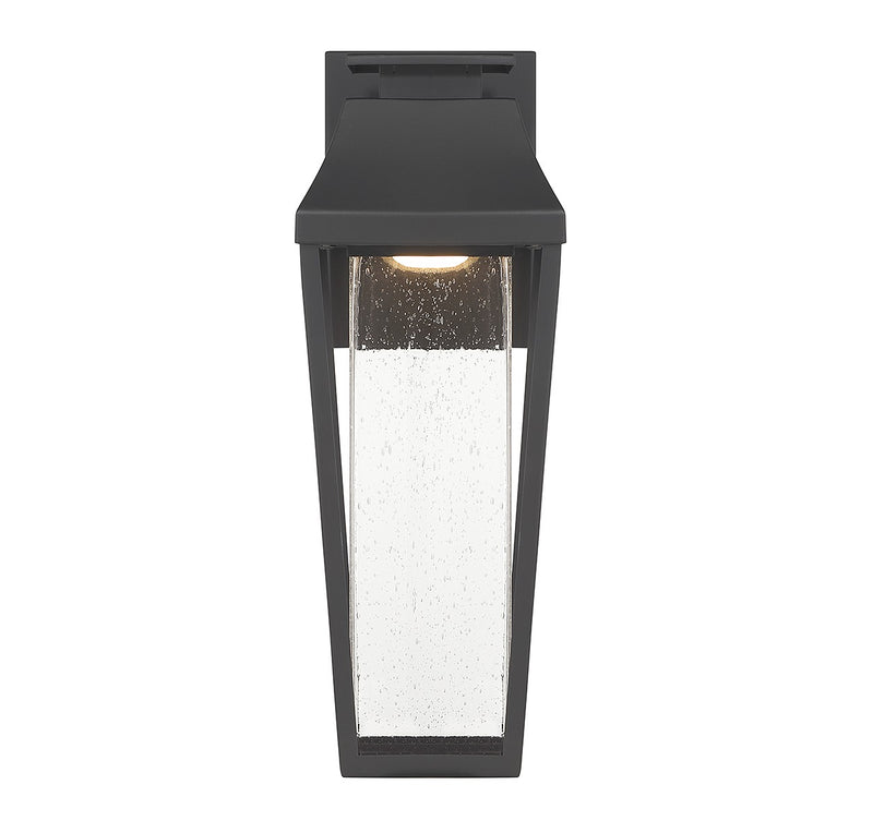 Savoy House 5-352-BK LED Outdoor Wall Lantern, Matte Black