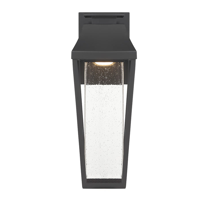 Savoy House 5-352-BK LED Outdoor Wall Lantern, Matte Black
