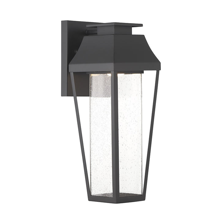 Savoy House 5-352-BK LED Outdoor Wall Lantern, Matte Black