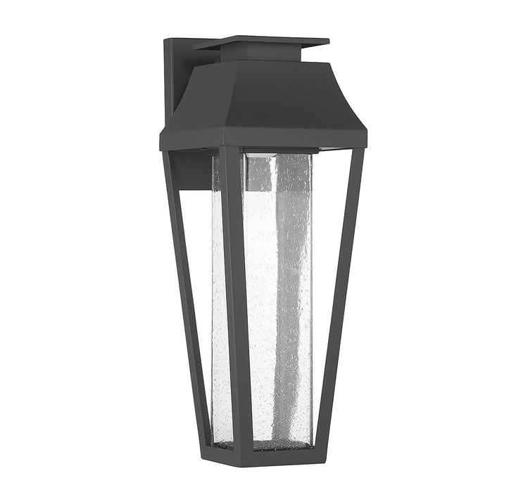 Savoy House 5-353-BK LED Outdoor Wall Lantern, Matte Black