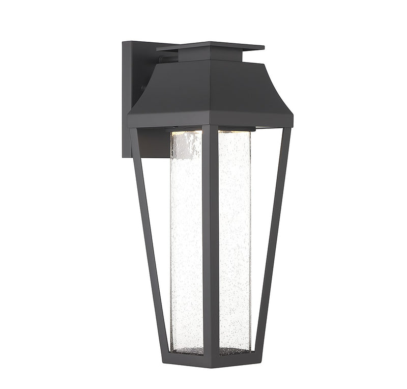 Savoy House 5-353-BK LED Outdoor Wall Lantern, Matte Black