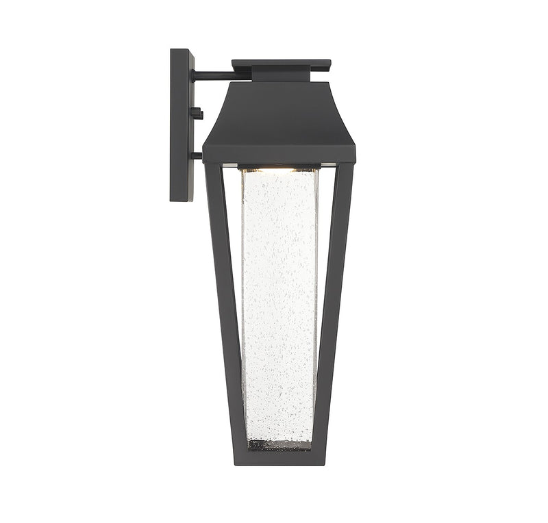 Savoy House 5-353-BK LED Outdoor Wall Lantern, Matte Black