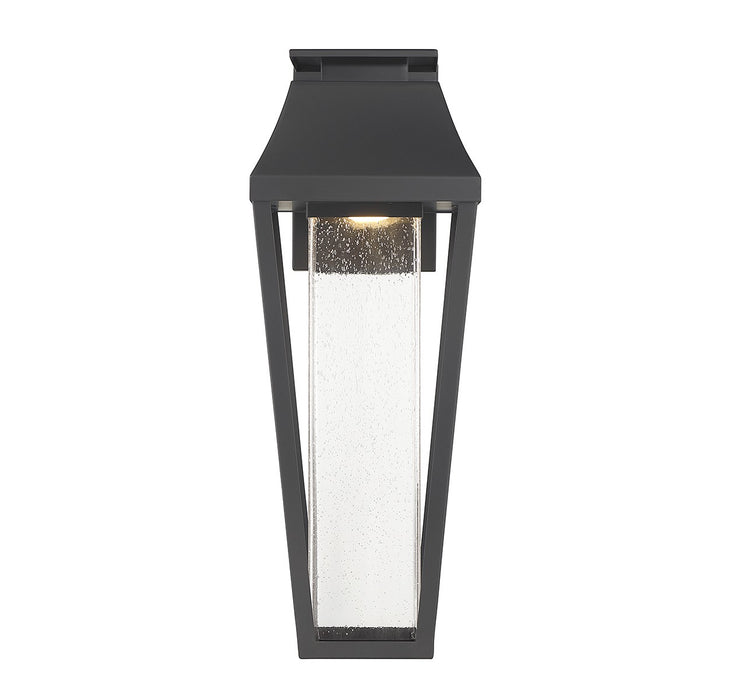 Savoy House 5-354-BK LED Outdoor Wall Lantern, Matte Black