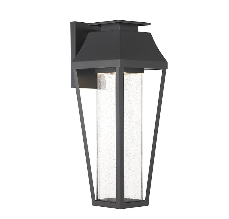 Savoy House 5-354-BK LED Outdoor Wall Lantern, Matte Black