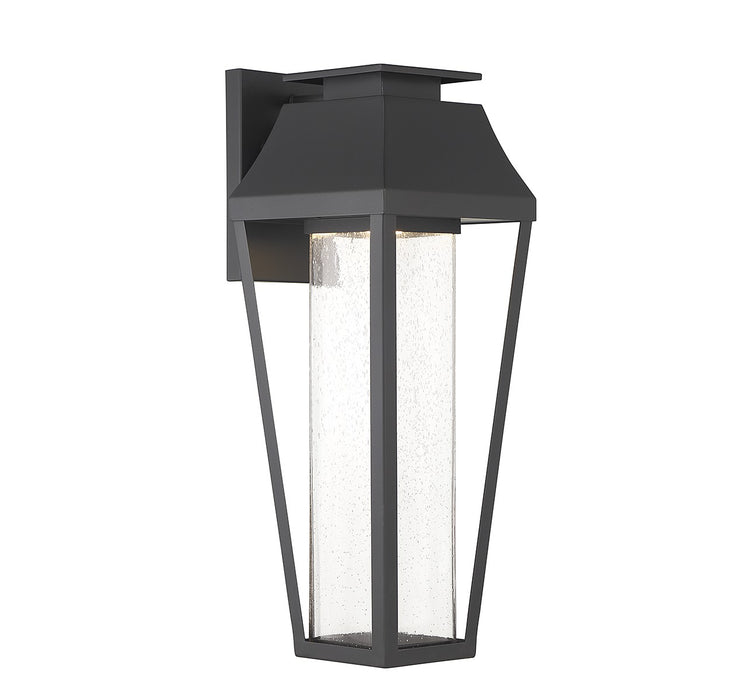 Savoy House 5-354-BK LED Outdoor Wall Lantern, Matte Black
