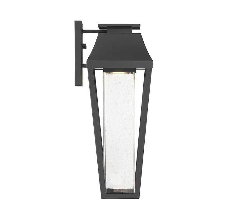 Savoy House 5-354-BK LED Outdoor Wall Lantern, Matte Black