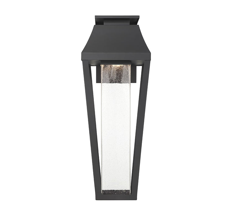 Savoy House 5-355-BK LED Outdoor Wall Lantern, Matte Black