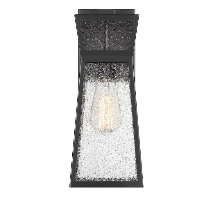 Savoy House 5-634-BK One Light Outdoor Wall Lantern, Matte Black