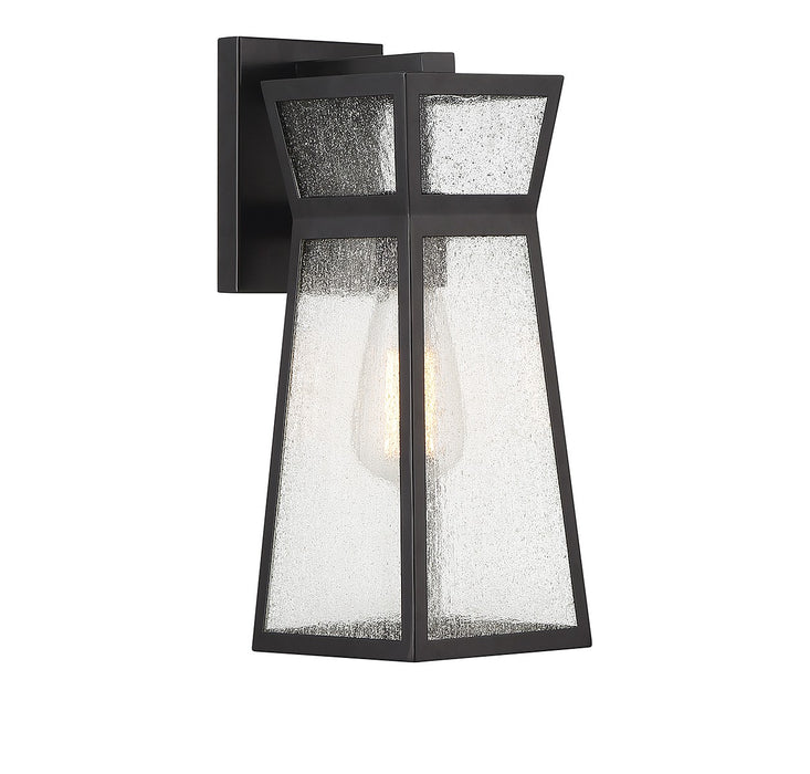 Savoy House 5-634-BK One Light Outdoor Wall Lantern, Matte Black