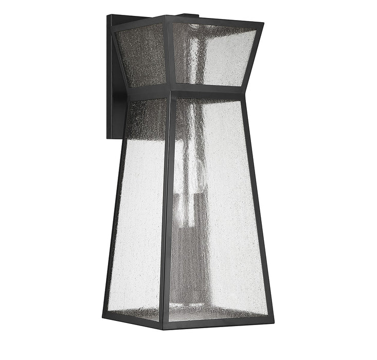 Savoy House 5-637-BK Four Light Outdoor Wall Lantern, Matte Black