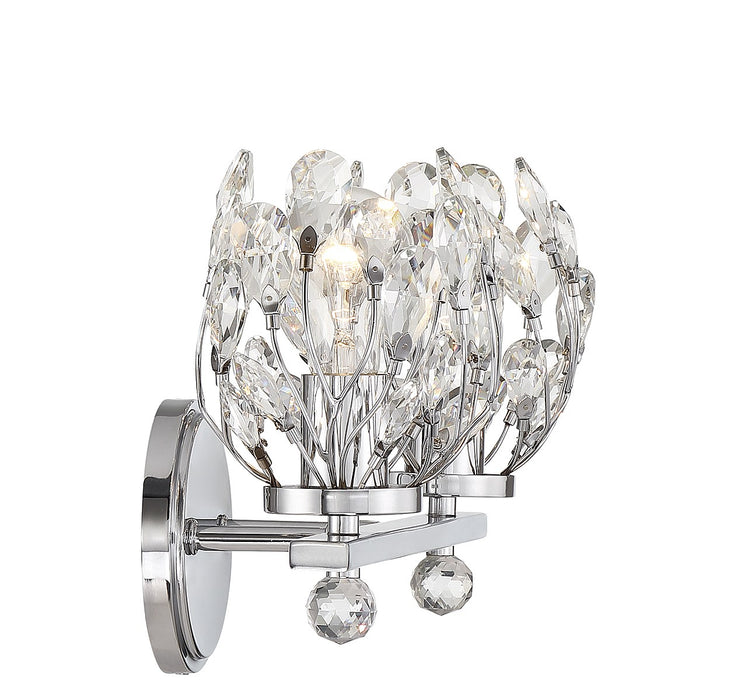 Savoy House 8-6601-2-11 Two Light Bathroom Vanity, Chrome