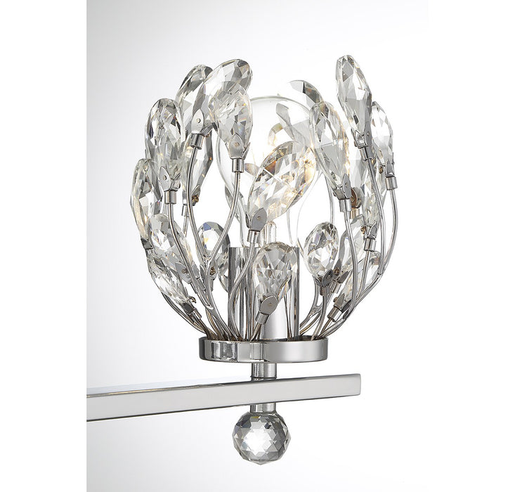 Savoy House 8-6601-3-11 Three Light Bathroom Vanity, Chrome