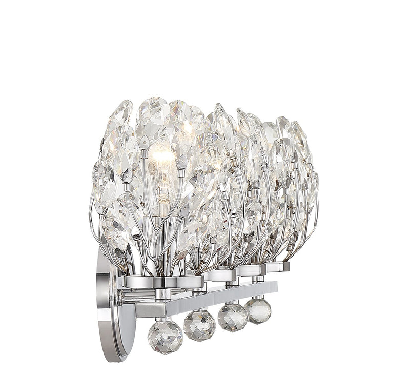 Savoy House 8-6601-4-11 Four Light Bathroom Vanity, Chrome