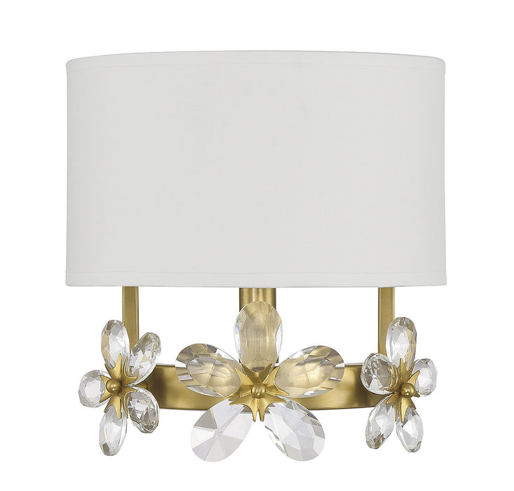 Savoy House 9-4364-1-322 One Light Wall Sconce, Warm Brass