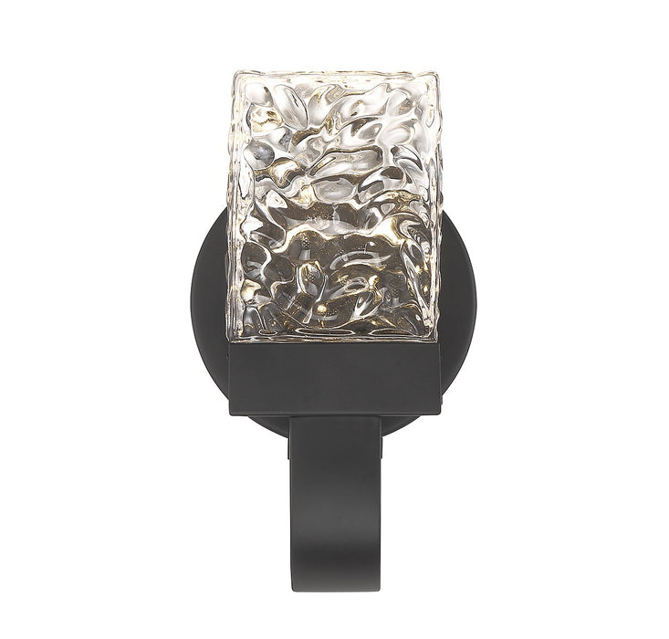 Savoy House 9-6624-1-89 LED Wall Sconce, Matte Black