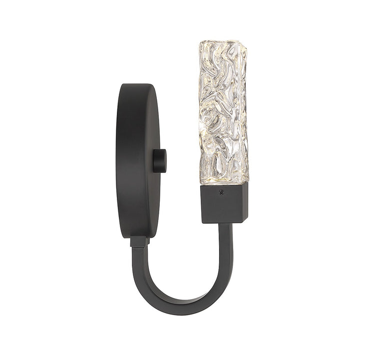 Savoy House 9-6624-1-89 LED Wall Sconce, Matte Black